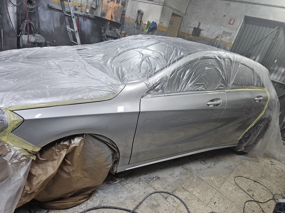 Reparação e pintura-Acabamento profissional