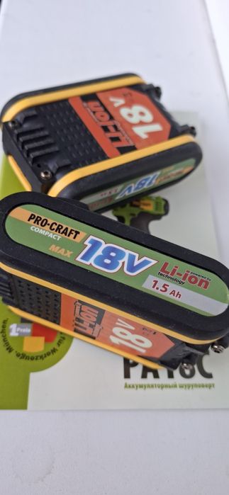 ProCraft аккумулятор к шуруповерту 18V