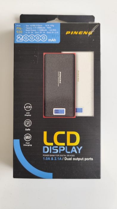 Power bank Pineng PN-920 o pojemności 20000 mAh Pruszcz Gdański