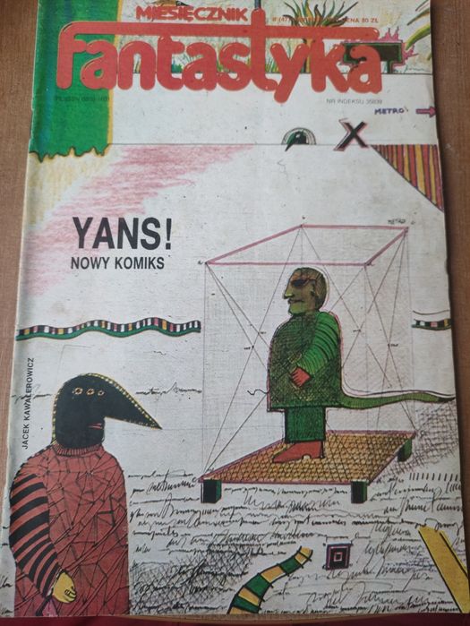 Czasopismo,, Fantastyka " nr 8/1986