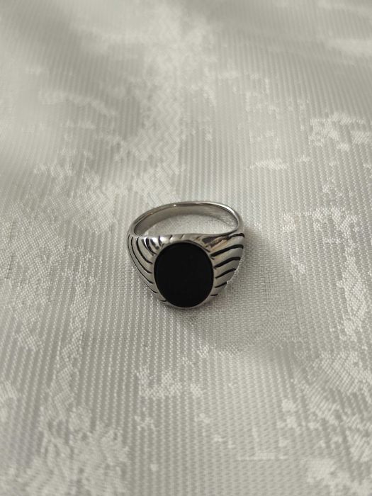 Anel em aço inoxidável premium – Tamanho 27