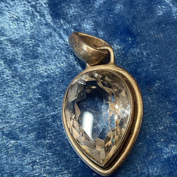 Pendente prata inglesa vintage