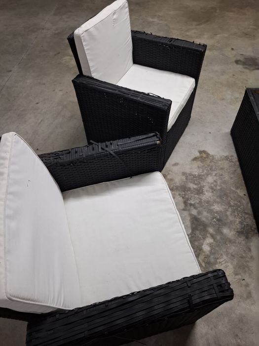 Conjunto de jardim/varanda (4 peças)