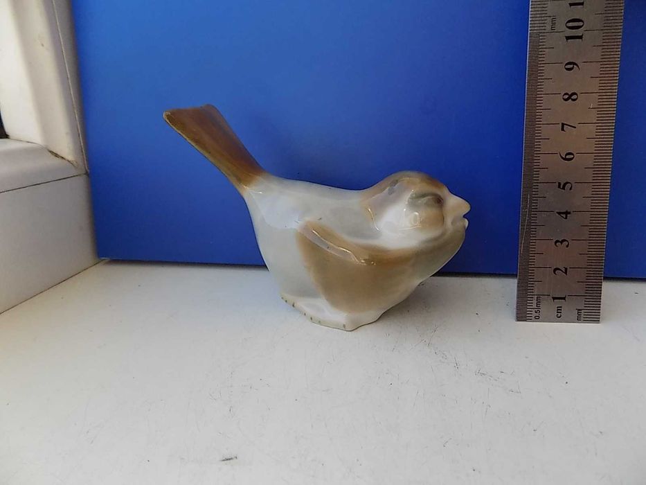 Статуэтка Птица Птичка СССР  фарфор