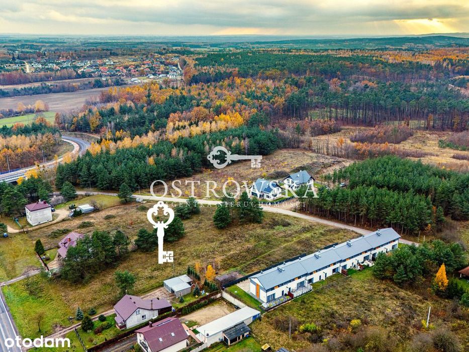 Atrakcyjna działka w Mławie, wydane WZ, 3471 m²