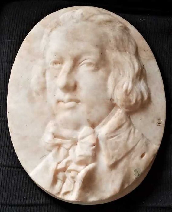 Busto de Mozart em Marmore