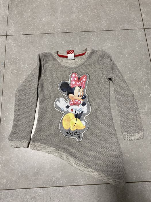 Світшот для дівчинки, реглан, лонгслів, disney, minnie mouse