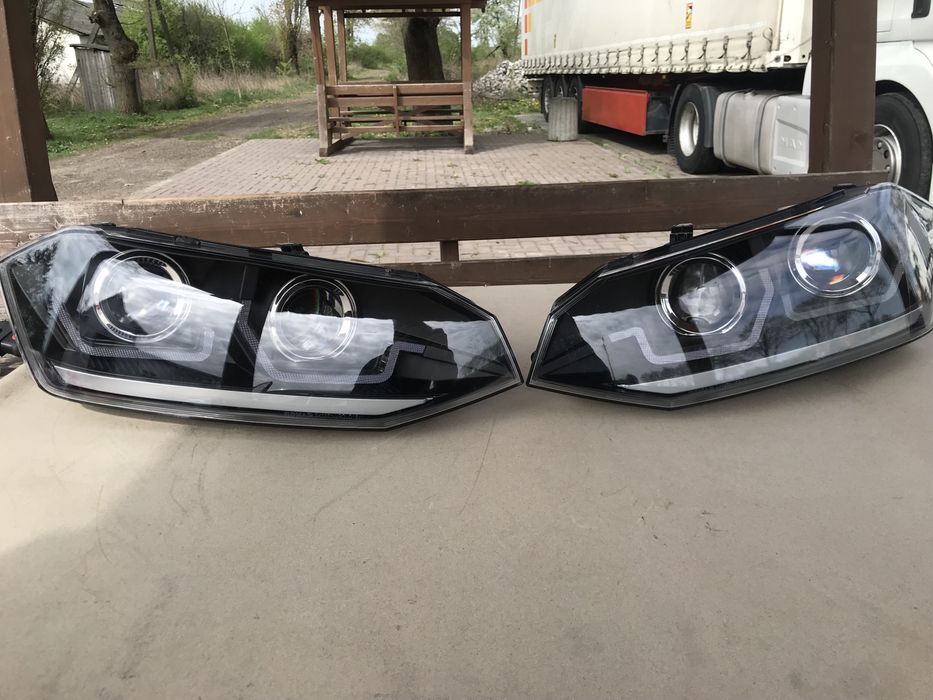 Продам фари фольцваген поло 6 2G c
