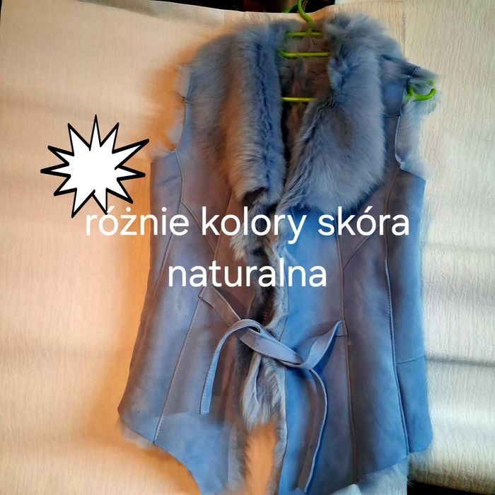 Sprzedam kamizelki ze skóry naturalnej