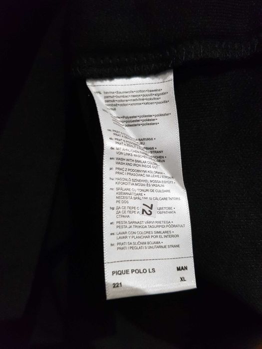 Koszulka męska polo długi rękaw logo Volkswagen