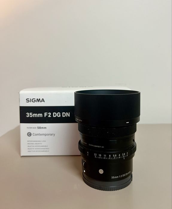 Sigma 35mm f/2 DG DN Contemporary - sony full frame