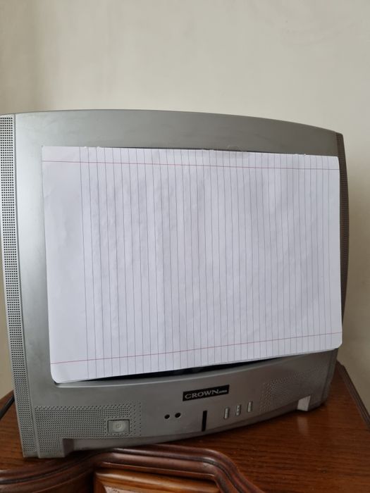 Televisão Crownjapan + 2 suportes