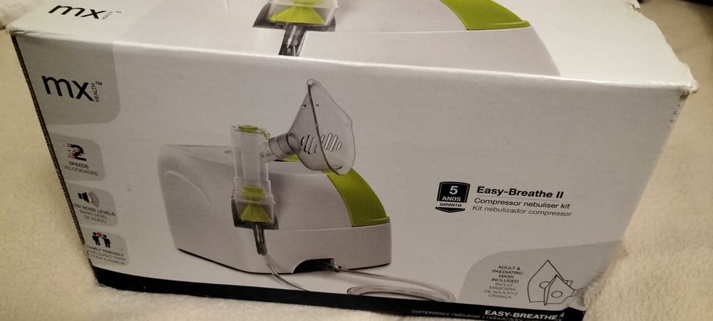 MX Health Easy-Breathe II Compressor Nebulizer.