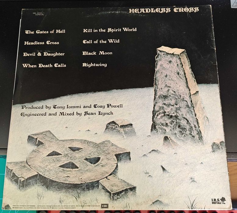 Black Sabbath – Headless Cross 1-st press Brazylia