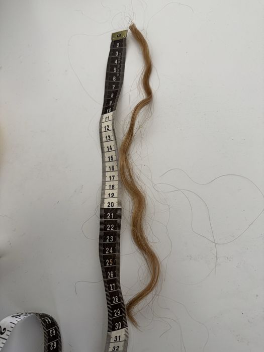 Extensões onduladas de cabelo natural