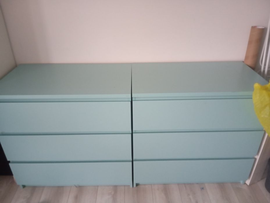 3 komody malm Ikea osobne