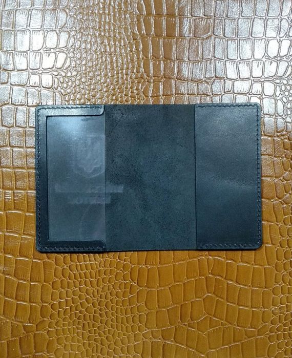 Кожаная обложка на военный билет офицера запасу військовий квиток