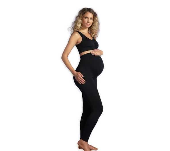 CARRIWELL Legginsy Comfort ciążowe czarne XL  *NOWE*