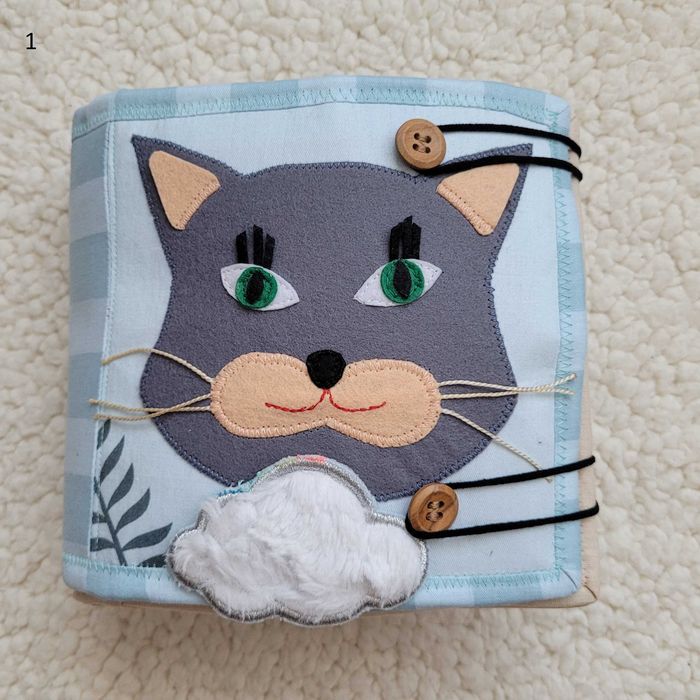Іграшка, розвиваюча, іграшка-книжка Cat, игрушка (нова іграшка)