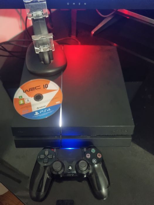 Ps4 + Jogo + comando Sony + Base de carregamento