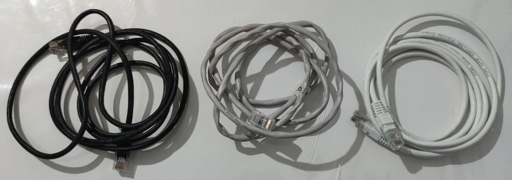3 Cabos de Rede RJ45