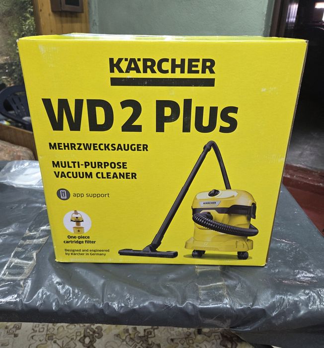 Новий з Гарантією 5 років! Пилосос Karcher WD2 Plus.