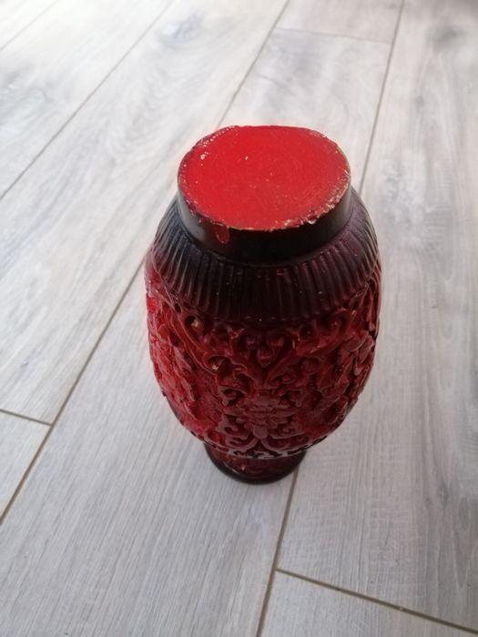 PRL, Wazon lub świecznik 21 cm, Vintage