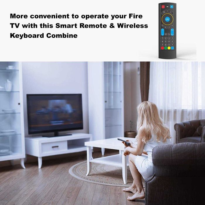 GOWELL bezprzewodowa klawiatura bluetooth pilot tv Android Air Mouse