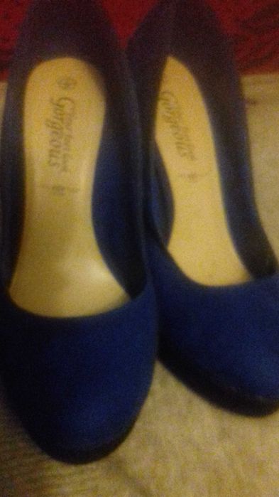 NEW LOOK Damskie buty szpilki chabrowe 38
