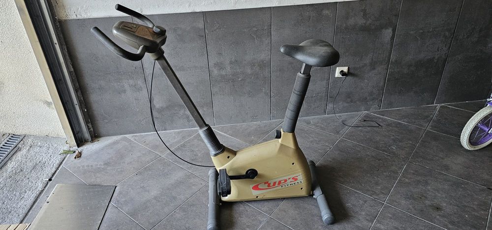 Bicicleta fixa ginástica