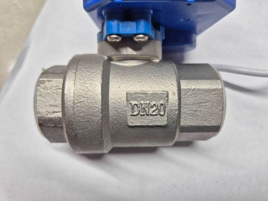 Кран кульовий з електроприводом HC 220В 3/4"