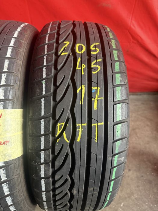 Pneus RFT 205/45/17 Dunlop Todos Iguais Impecaveid