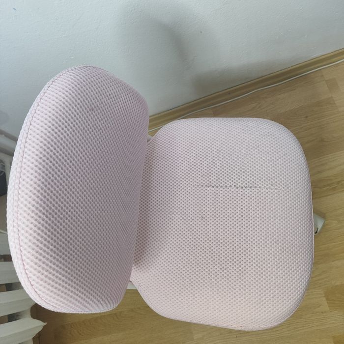 Krzesło obrotowe Ikea vimund różowe dziecięce
