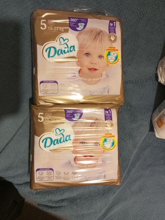 Pampersy Dada 5 nowe