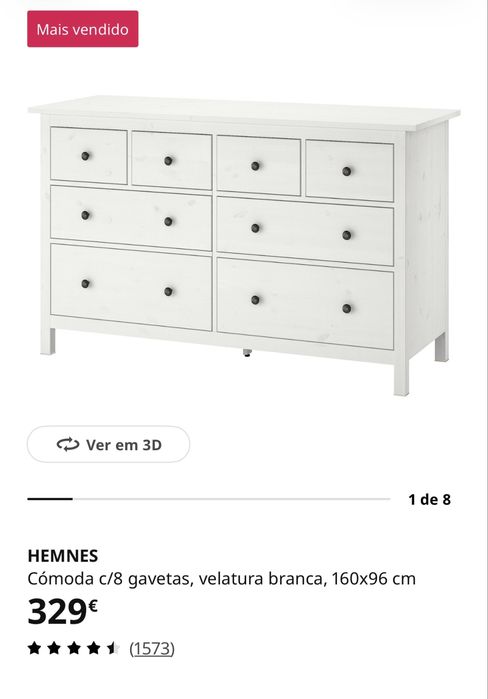 Cómoda Hemnes Ikea