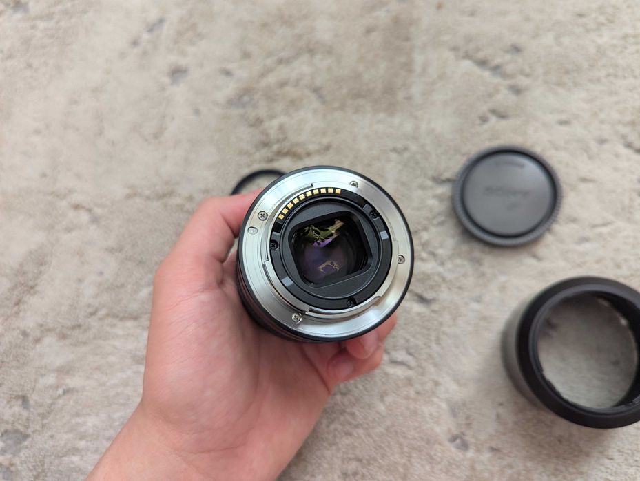 Об'єктив Sony E 50 mm f/1.8 OSS Black + UV фільтр Kase