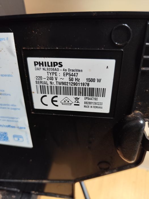 Кавоварка PHILIPS- EP5447 Хороший стан Новий капучинатор