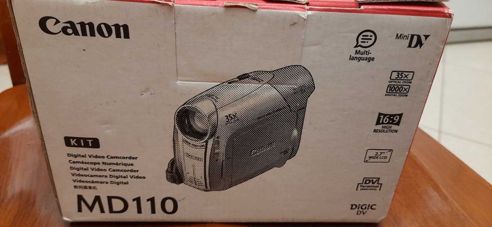 Цифровая видеокамера Canon MD110 новая в коробке с паспортом