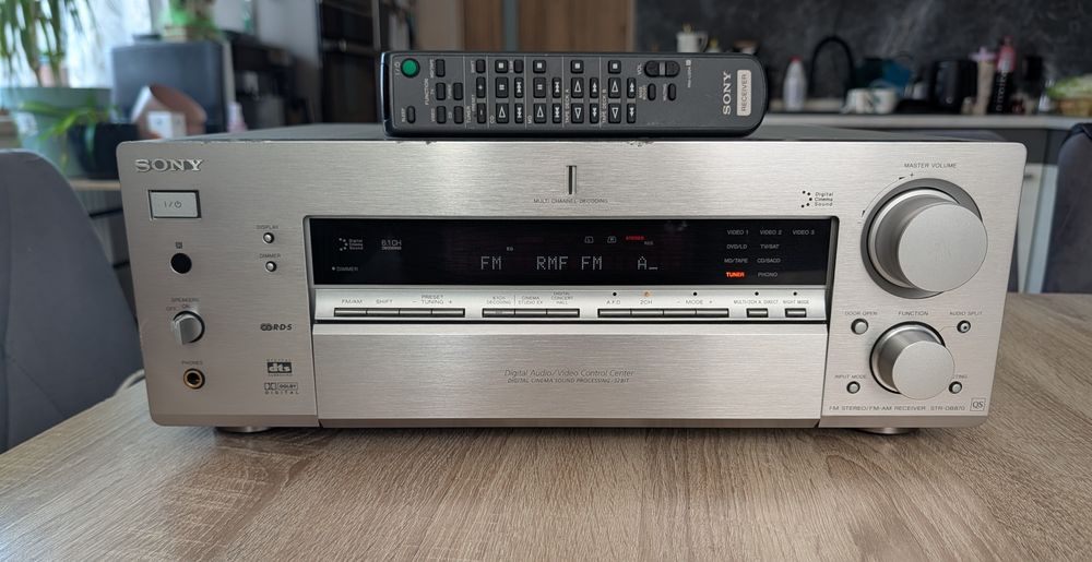 SONY STR-DB870 QS #Amplituner Stereo/5.1 #16 Kg #5x100 watt #DSP # PHONO # Pilot