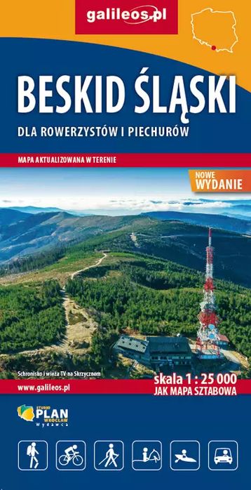 Beskid Śląski 2022 - Mapa Papierowa 1: 25 000. Nowy Produkt