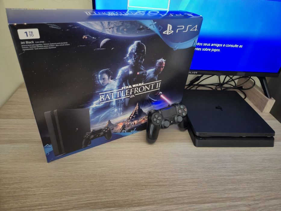 Playstation 4 Slim 1TB completa (excelente estado)