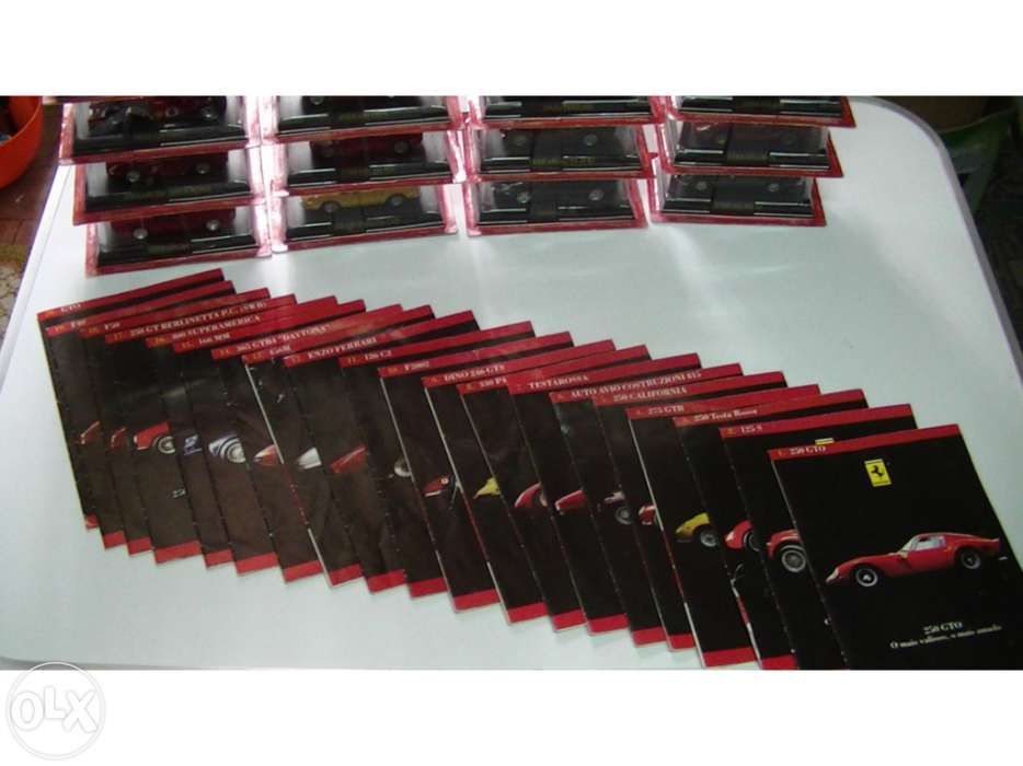 Colecção Completa Ferraris - Miniaturas