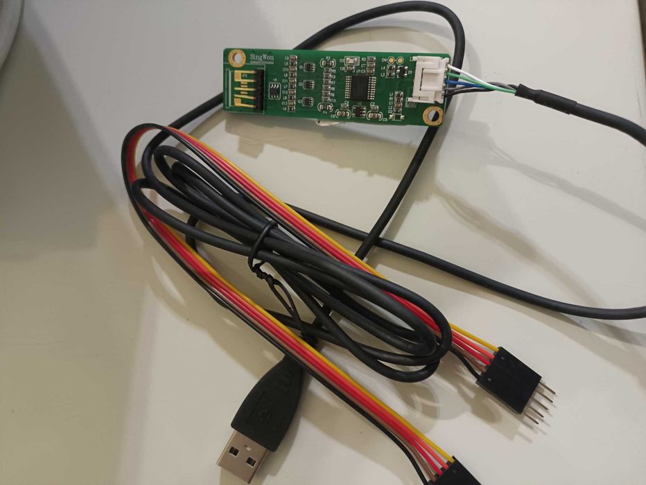 Контроллер резистивного тачскрина, 5 ти пиновый