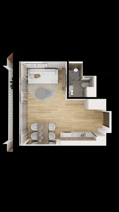 Nowa kawalerka IIIp. Warszawska, balkon, winda