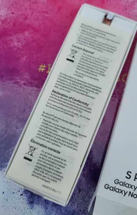 NEW стилус S-Pen Samsung Note 20/20 Ultra (N980/985) Ориг c Bluetooth