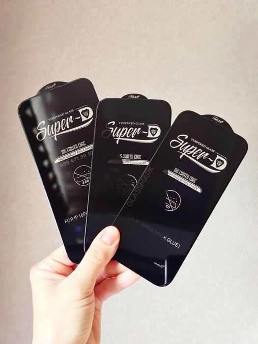 Захисне скло iPhone 16 Pro / Max защитное стекло супер д айфон 16