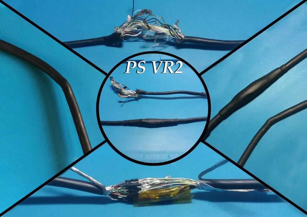 Ремонт кабеля #5 Sony ps vr v1,v2 HTC VIVE, VALVE INDEX, OCULUS RIFT,