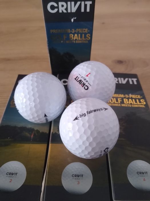 Piłeczki golfowe Crivit