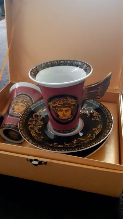 Versace 2 чашки 2 блюдца
