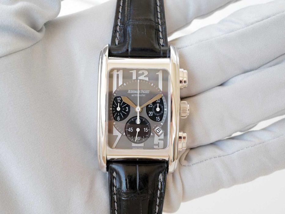 Audemars Piguet Edward Piguet Chronograph 18K White Gold